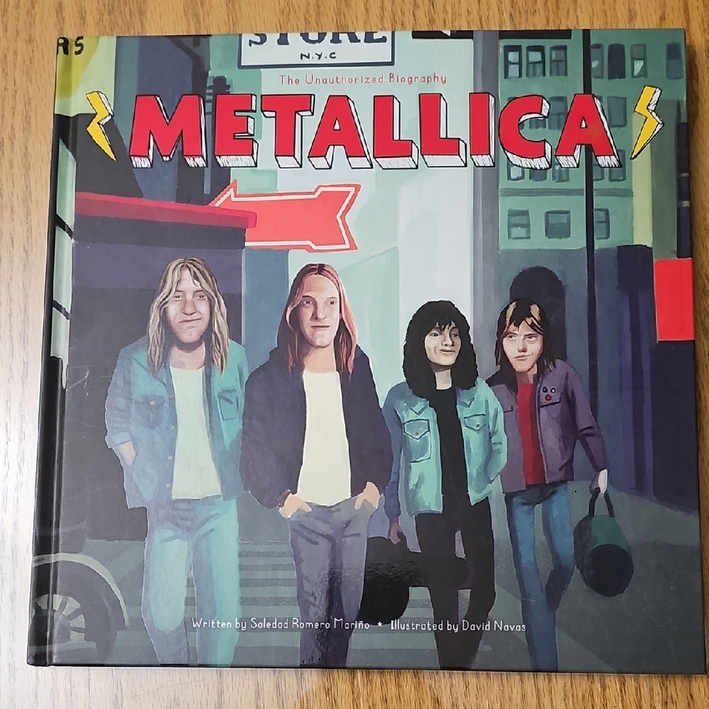 Metallica Illustrated Biography Book